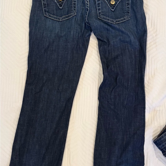 Hudson Jeans Blue Flare Wide Leg Denim - Picture 2 of 7